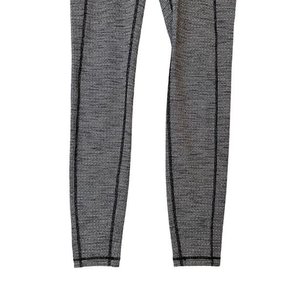 Lululemon | Speed Up Tight Full On Luxtreme Luon Variegated Knit Black Size 6 - Picture 5 of 15